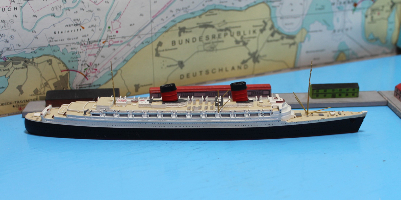 Passenger vessel "Queen Elisabeth" (1 p.) UK 1946 Mercator M 493